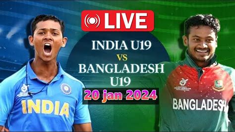 Bangladesh U19 vs India U19, 3rd Match, Group A .